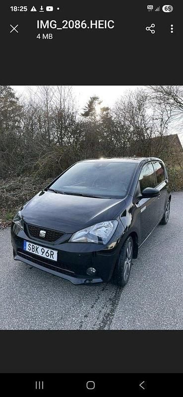 Svart Begagnad 2020 Seat Mii Electric Halvkombi | 129 000 kr - Bild 1/2