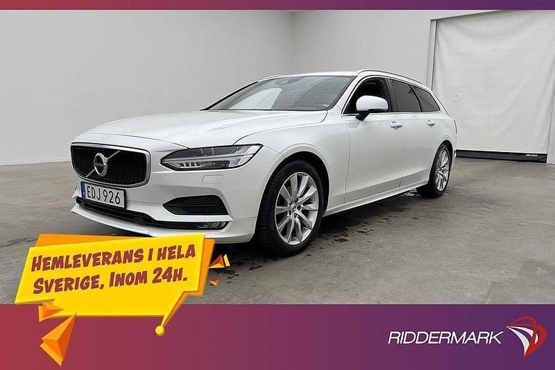 Vit Begagnad 2018 Volvo V90 Momentum Kombi | 258 900 kr (Marknadspris) - Bild 1/3