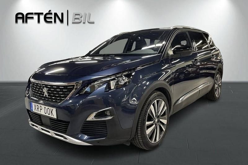 Blå Begagnad 2019 Peugeot 5008 GT-line SUV | 239 800 kr (Marknadspris) - Bild 1/3