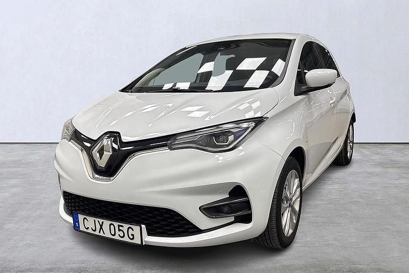 Vit Begagnad 2021 Renault Zoe Zen Halvkombi | 159 900 kr (Lite dyr) - Bild 1/4