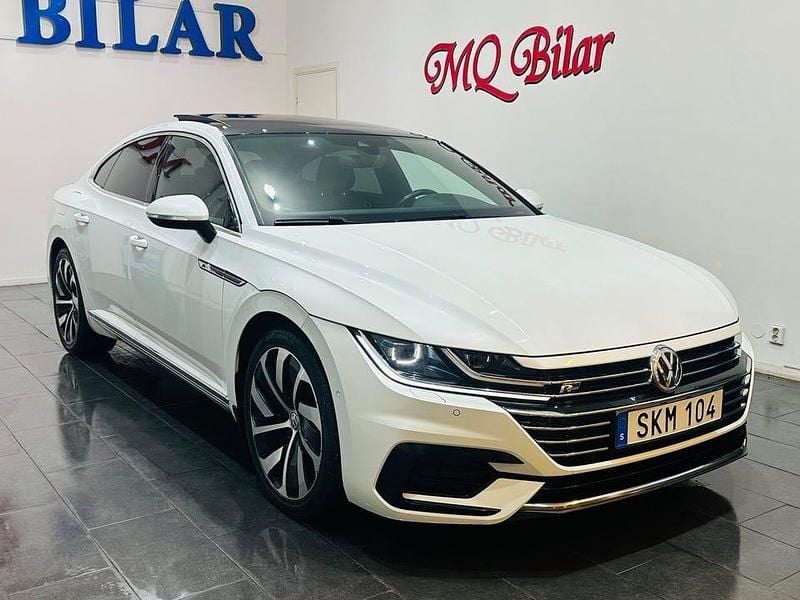 Begagnad VW Arteon GTS 239 HK (175 kW) 2017 Vit Sedan