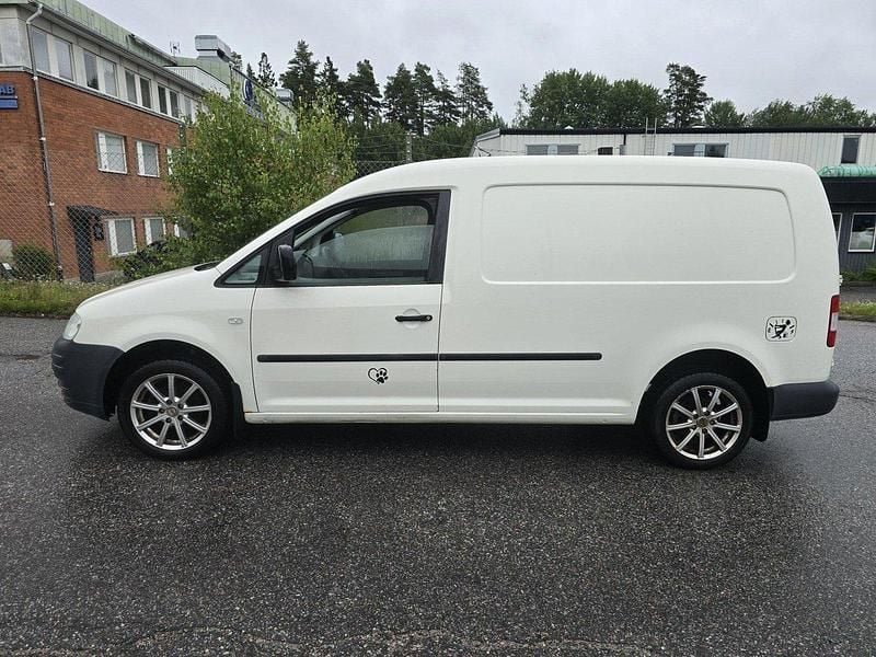 Vit Begagnad 2010 VW Caddy Maxi Minibuss | 47 000 kr - Bild 1/4