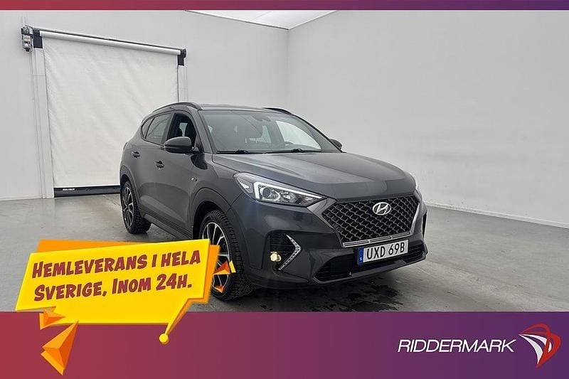 Grå Begagnad 2020 Hyundai Tucson N Line SUV | 234 800 kr (Bra pris) - Bild 1/3