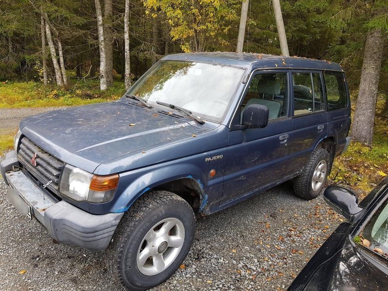 Såld Mitsubishi Pajero 2.5 td, begagnad 1991, 27 500 mil i