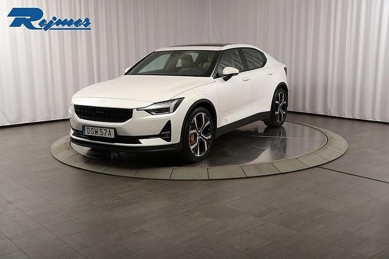 Begagnad Polestar 2 Performance 350 kW (476 HK) 2020 Vit Halvkombi
