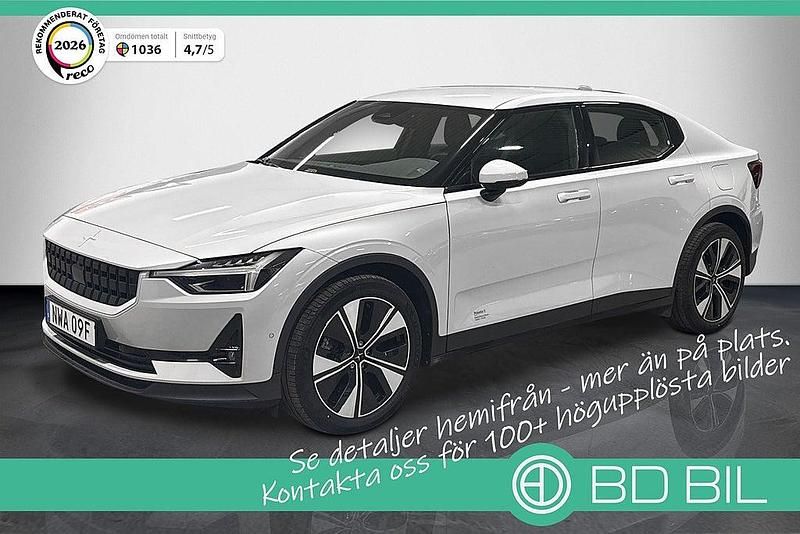 Begagnad Polestar 2 Pilot 219 kW (299 HK) 2022 Silver Halvkombi