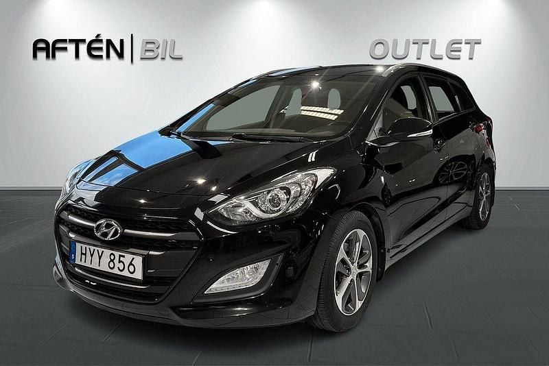 Svart Begagnad 2015 Hyundai i30 Kombi | 109 800 kr (Marknadspris) - Bild 1/3