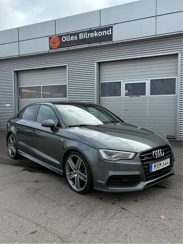 Grå Begagnad 2016 Audi A3 Ambition Sedan | 115 000 kr (Bra pris) - Bild 1/4
