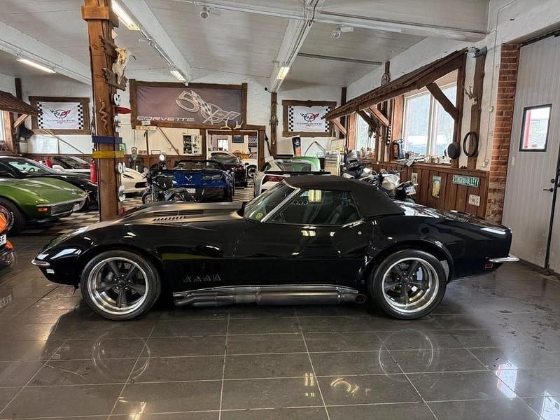 Begagnad Chevrolet Corvette Stingray 355 HK (261 kW) 1968 Svart