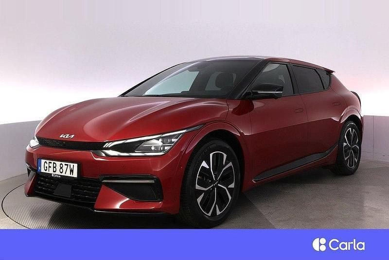 Röd Begagnad 2021 Kia EV6 4 SUV | 444 900 kr (Bra pris) - Bild 1/4