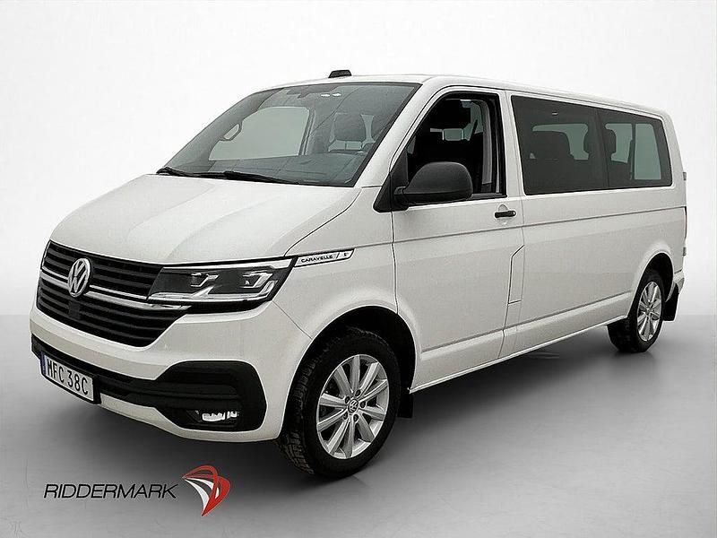 Begagnad VW Caravelle 151 HK (111 kW) 2022 Vit Minibuss