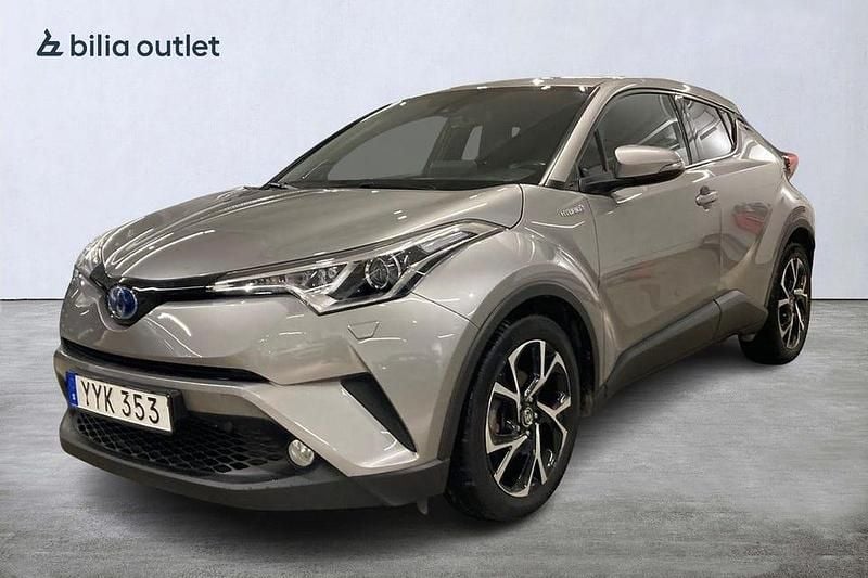Grå Begagnad 2018 Toyota C-HR Edition SUV | 199 000 kr (Bra pris) - Bild 1/4