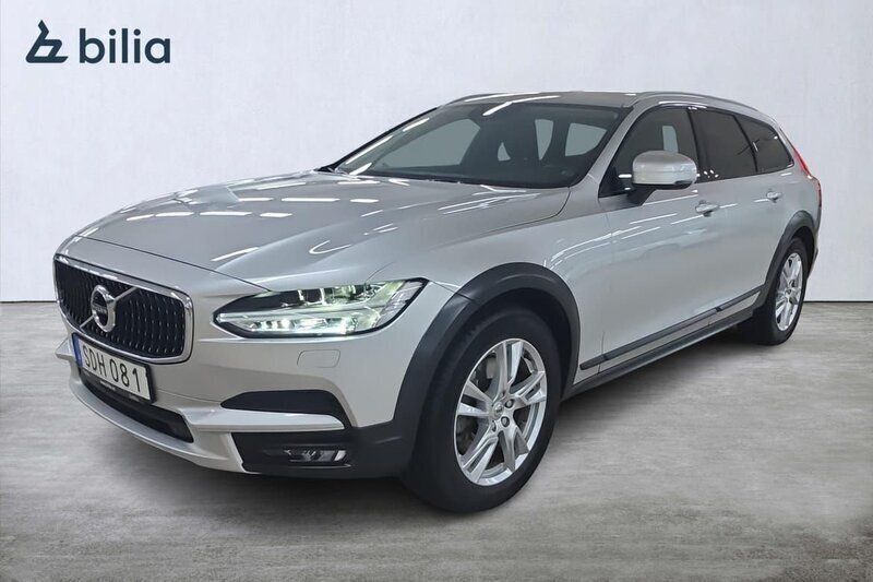 Silver Begagnad 2019 Volvo V90 CC SE Kombi | 314 000 kr (Marknadspris) - Bild 1/3