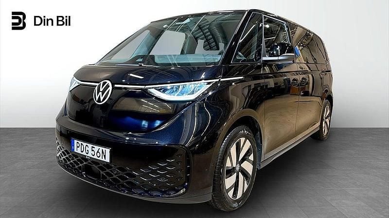 Svart Begagnad 2025 VW ID. Buzz Comfortline Minibuss | 704 900 kr - Bild 1/4