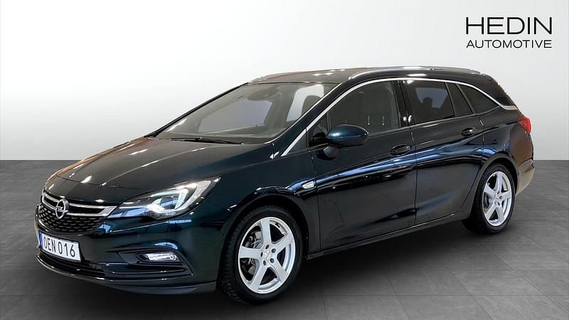Grön Begagnad 2016 Opel Astra Dynamic Kombi | 129 900 kr (Marknadspris) - Bild 1/4