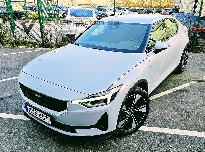 Begagnad Polestar 2 Long Range Single Motor 219 kW (299 HK) 2023 Silver Halvkombi