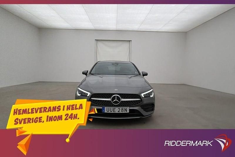 Begagnad Mercedes CLA200 Shooting Brake AMG 163 HK (119 kW) 2020 Mörkgrå Kombi