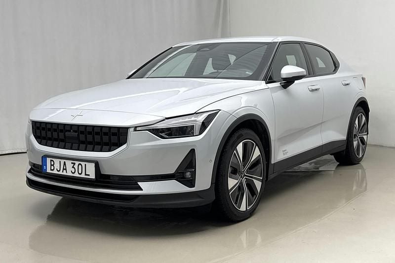 Silver Begagnad 2023 Polestar 2 Long Range Single Motor Halvkombi | 269 000 kr (Bra pris) - Bild 1/4