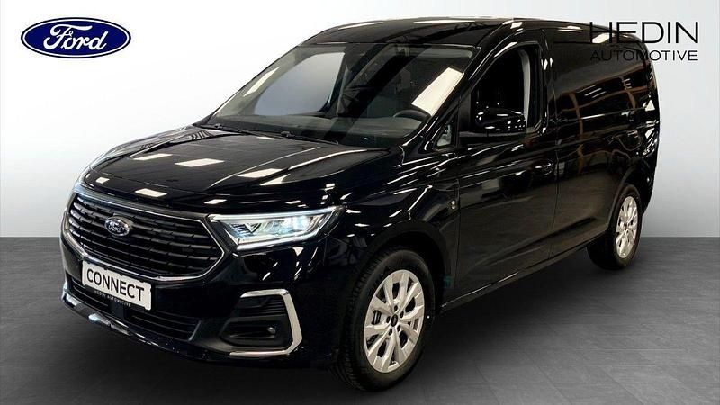 Svart (black) Ny 2025 Ford Transit Limited Van | 402 375 kr (Marknadspris) - Bild 1/4