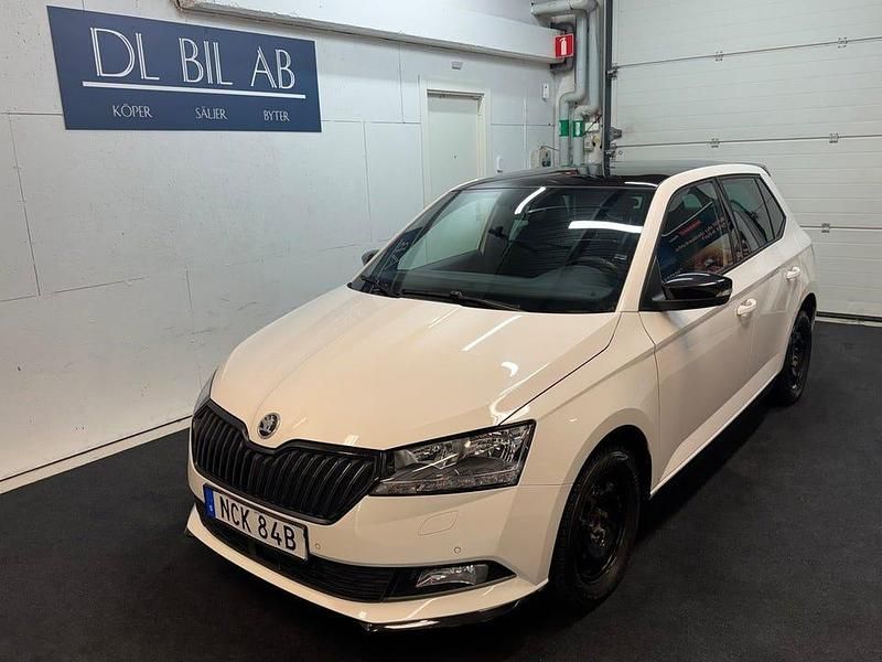 Begagnad Skoda Fabia Monte Carlo 95 HK (69 kW) 2021 Vit
