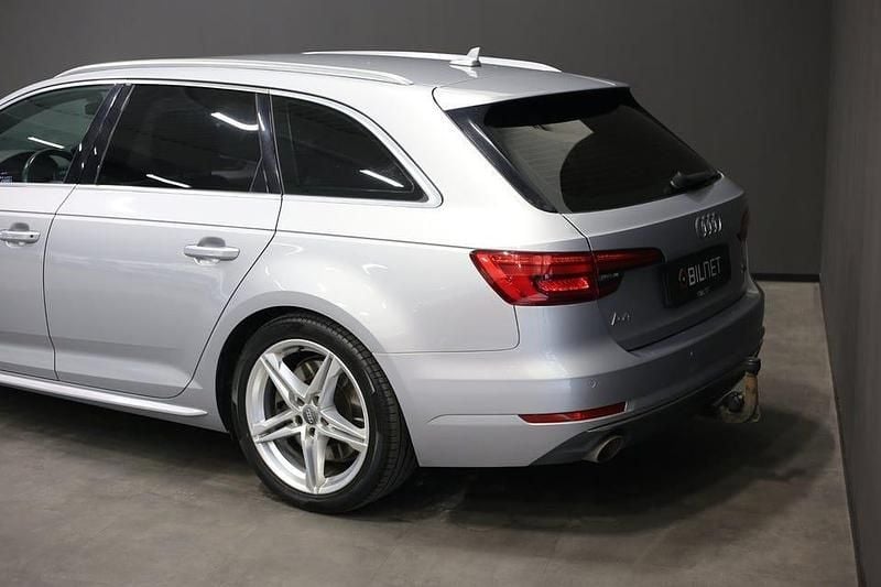 Begagnad Audi A4 S-Line 252 HK (185 kW) 2017 Silver Kombi