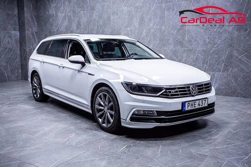 Begagnad VW Passat GT 190 HK (139 kW) 2017 Vit Kombi