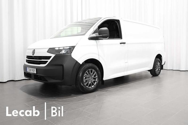 Clear white Begagnad 2025 VW Transporter Van | 529 500 kr - Bild 1/4