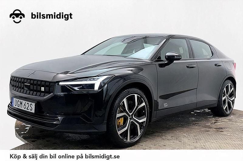 Begagnad Polestar 2 Performance 350 kW (476 HK) 2022 Svart Halvkombi