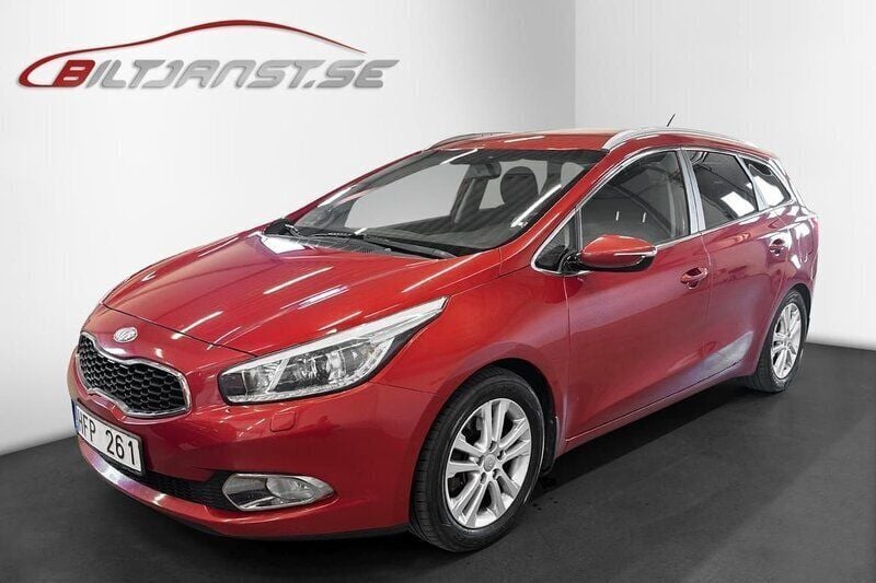 Röd Begagnad 2013 Kia Ceed Sportswagon Kombi | 79 900 kr (Marknadspris) - Bild 1/4