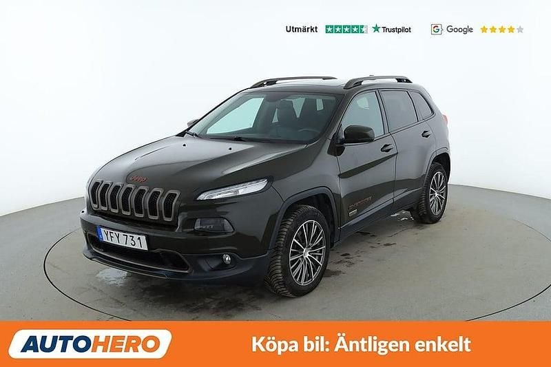 Grön Begagnad 2016 Jeep Cherokee SUV | 153 000 kr (Marknadspris) - Bild 1/4