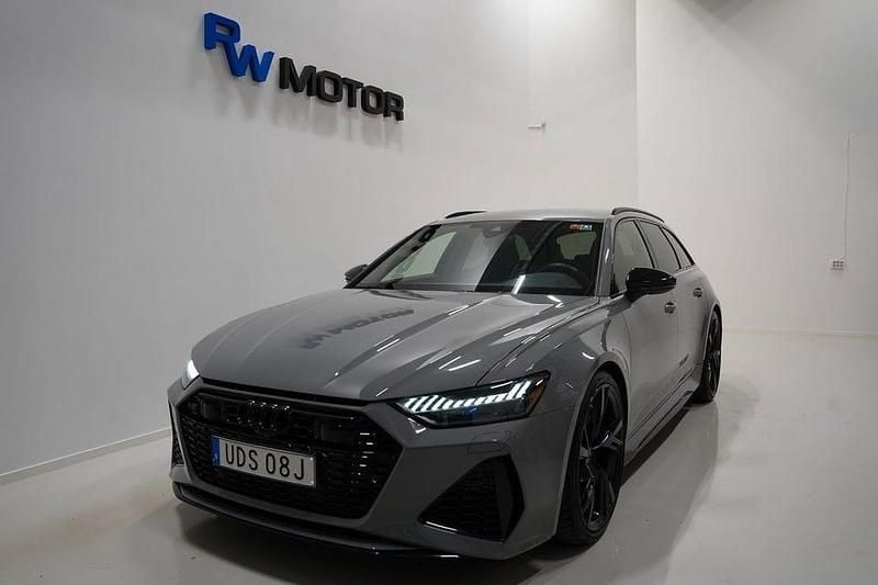 Begagnad Audi RS6 Performance 630 HK (463 kW) 2023 Grå Kombi