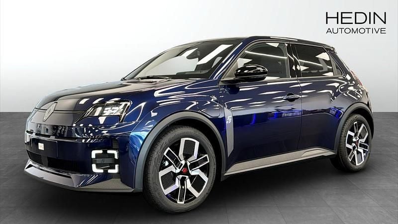 Blå (blue) Ny 2025 Renault R5 Techno Halvkombi | 405 800 kr - Bild 1/4
