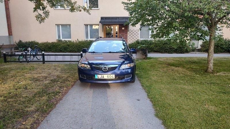 Blå Begagnad 2007 Mazda 6 Touring Kombi | 27 000 kr (Marknadspris) - Bild 1/4