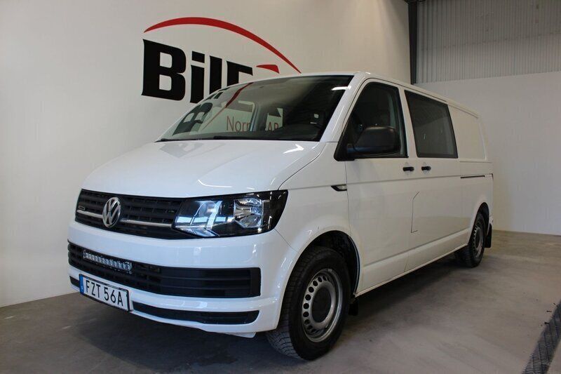 Vit Begagnad 2019 VW T6.1 SE Van | 274 900 kr (Marknadspris) - Bild 1/4