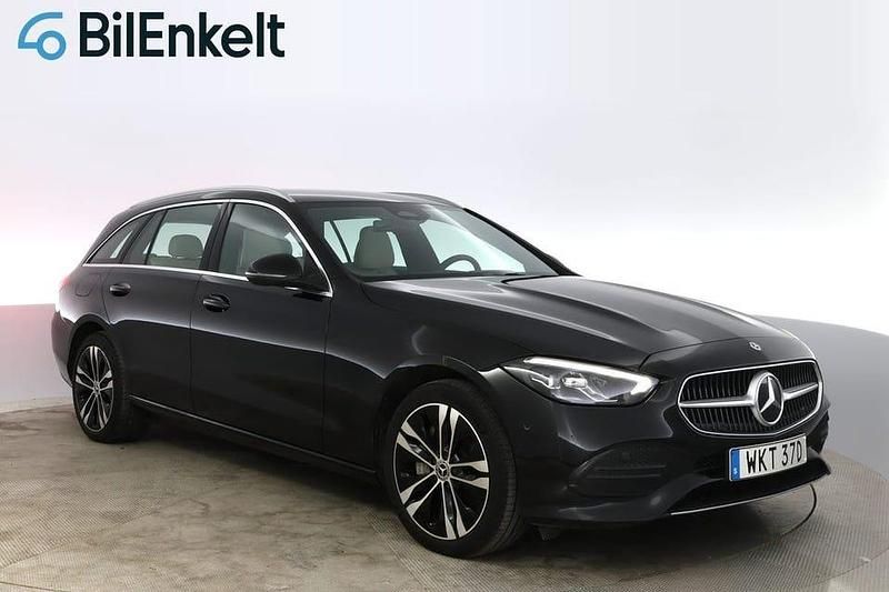 Svart Begagnad 2023 Mercedes C300 Premium Kombi | 358 900 kr - Bild 1/4