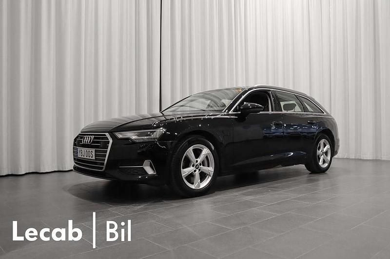 Brilliantsvart Begagnad 2023 Audi A6 Sport Kombi | 434 500 kr (Bra pris) - Bild 1/4