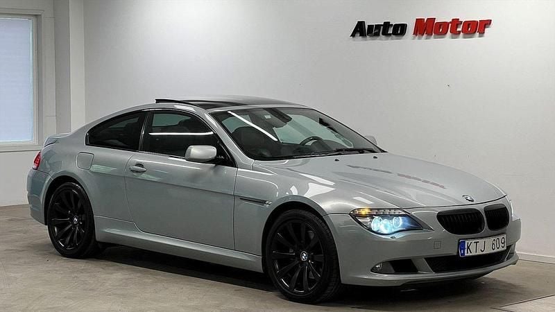 Silver Begagnad 2008 BMW 635 Sportkupé | 119 900 kr - Bild 1/3