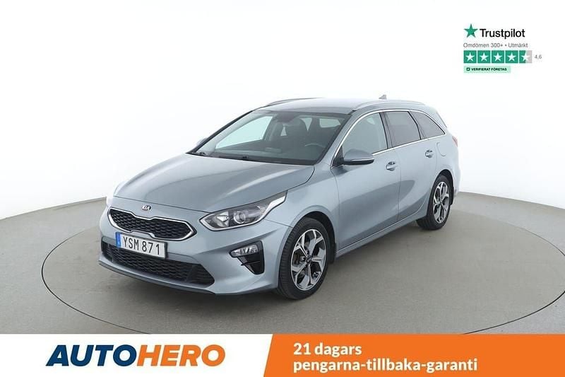 Grå Begagnad 2019 Kia Ceed Sportswagon Advance Kombi | 179 000 kr (Marknadspris) - Bild 1/4