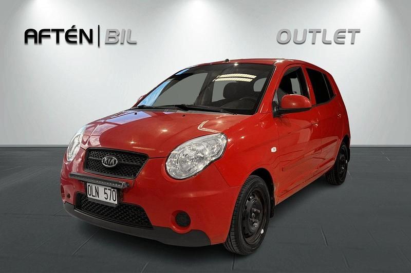 Röd Begagnad 2010 Kia Picanto Halvkombi | 16 900 kr (Marknadspris) - Bild 1/3