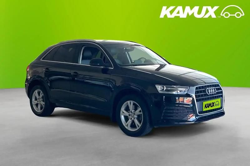 Svart Begagnad 2017 Audi Q3 Comfort SUV | 179 700 kr (Marknadspris) - Bild 1/4
