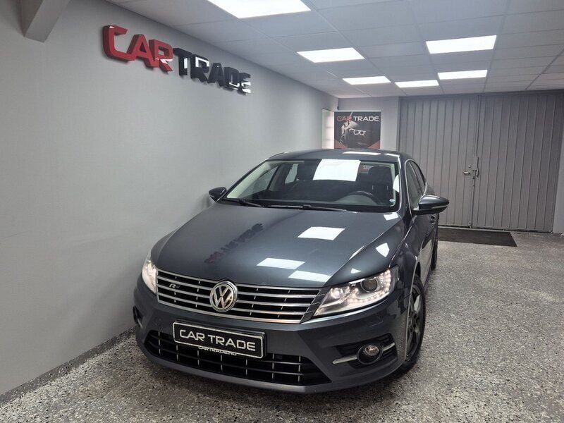 Mörkgrå (grå) Begagnad 2015 VW CC R-line Sedan | 129 900 kr (Marknadspris) - Bild 1/4