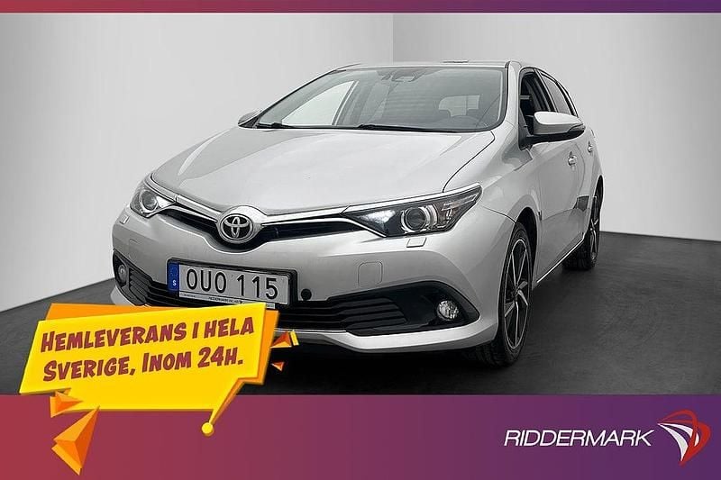 Silver Begagnad 2017 Toyota Auris Edition Halvkombi | 149 800 kr (Marknadspris) - Bild 1/3