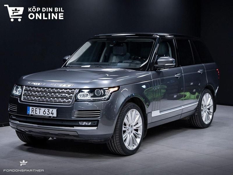 Grå Begagnad 2015 Land Rover Range Rover Autobiography SUV | 489 900 kr (Dyr) - Bild 1/4