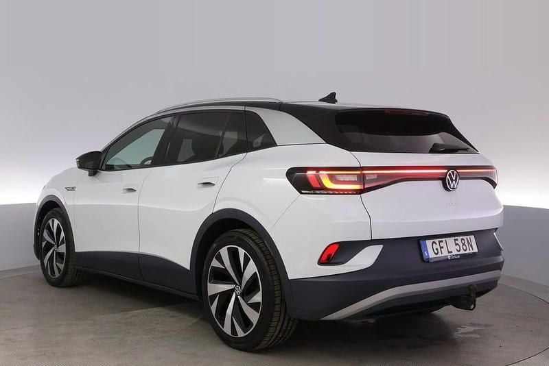Begagnad VW ID.4 Pro Performance 150 kW (204 HK) 2021 Vit SUV