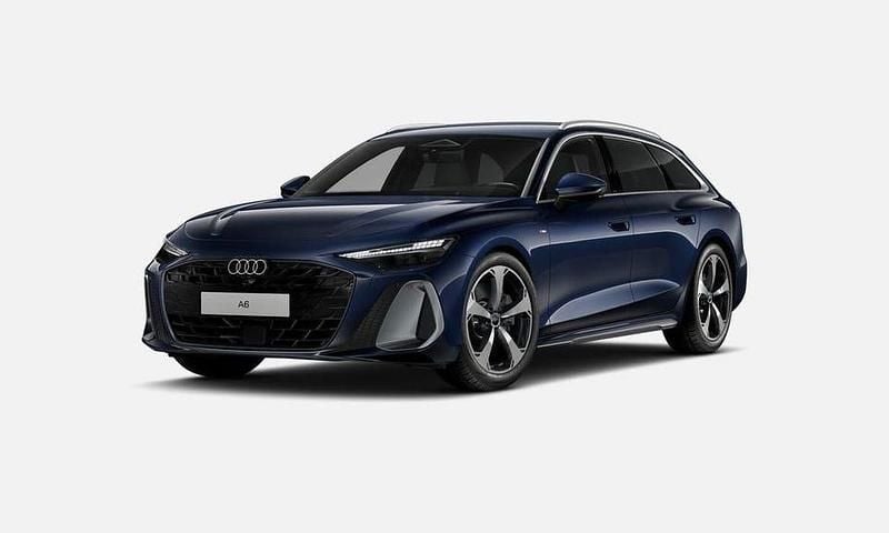 Blå Ny 2025 Audi A6 S-Line Kombi | 659 000 kr (Dyr) - Bild 1/4