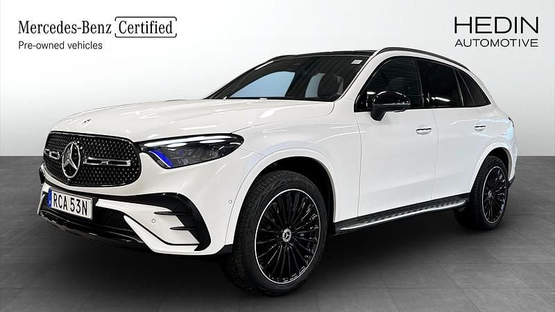 Svart Begagnad 2025 Mercedes GLC400d AMG Line Premium Plus SUV | 869 900 kr (Marknadspris) - Bild 1/4