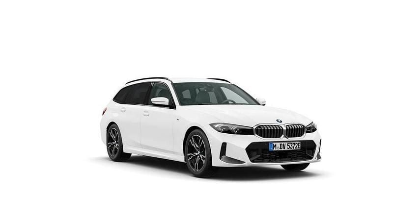 Vit Begagnad 2025 BMW 330e M Sport Kombi | 529 500 kr (Bra pris) - Bild 1/4