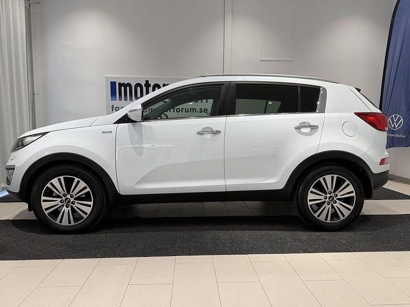 Vit Begagnad 2014 Kia Sportage SUV | 139 000 kr (Lite dyr) - Bild 1/4