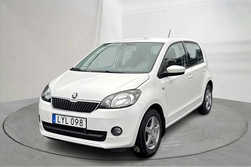 Vit Begagnad 2016 Skoda Citigo Halvkombi | 49 000 kr - Bild 1/4