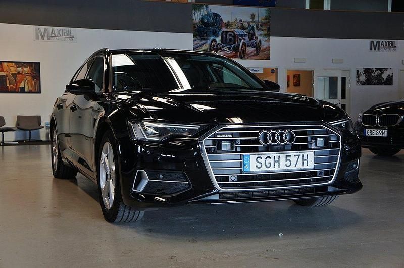 Svart Begagnad 2019 Audi A6 Sport Kombi | 259 800 kr (Lite dyr) - Bild 1/4
